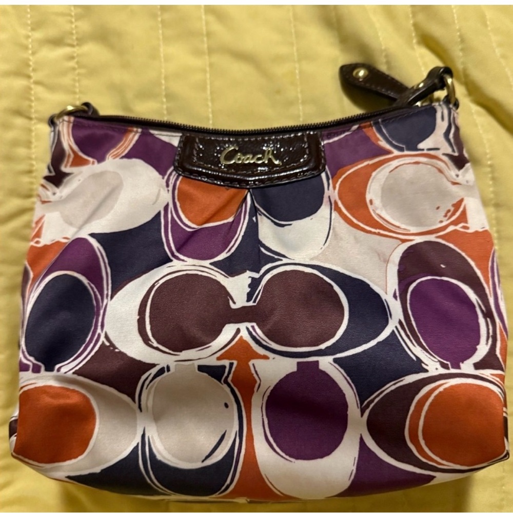 Coach Ashley Scarf Print Crossbody
